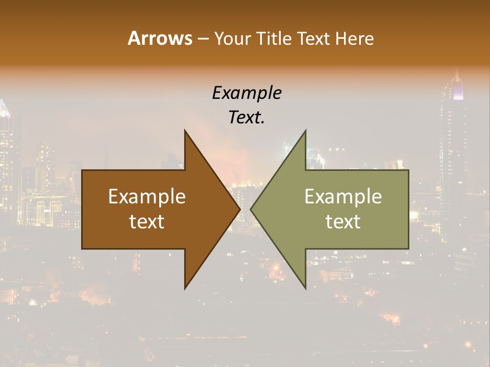 Still Bay Of Bombay Colours PowerPoint Template