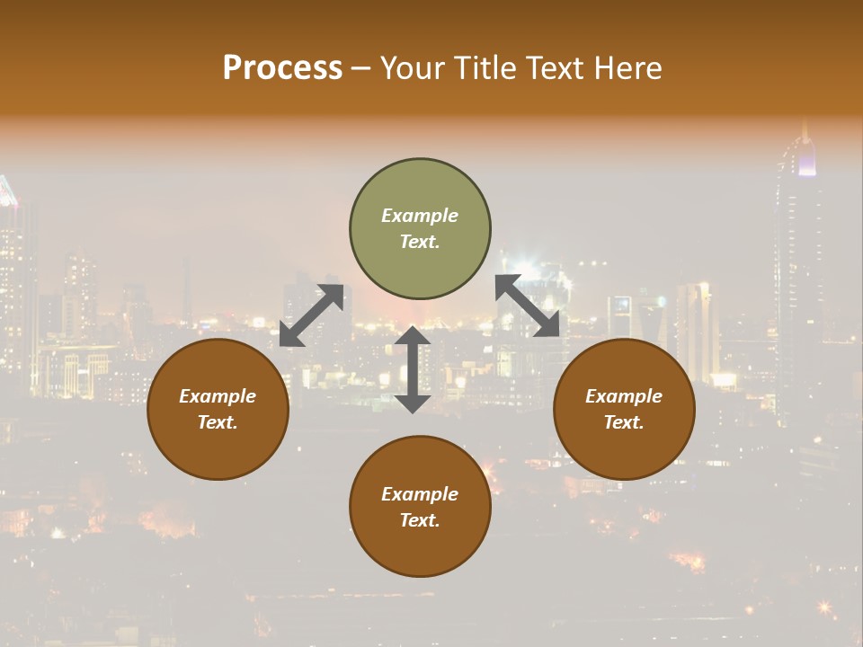 Still Bay Of Bombay Colours PowerPoint Template