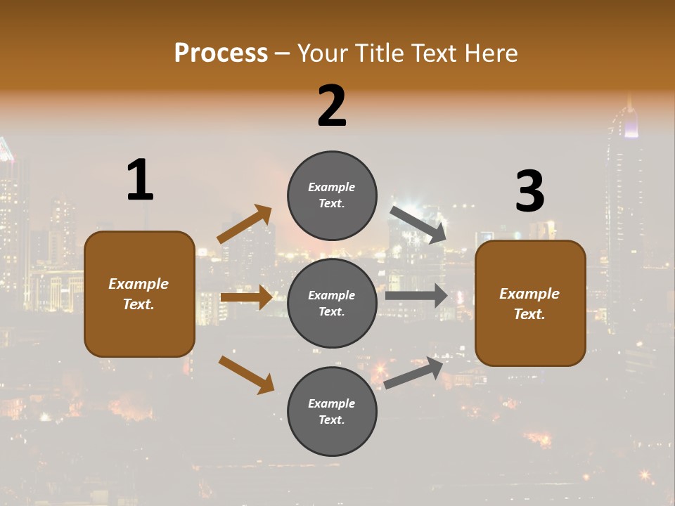 Still Bay Of Bombay Colours PowerPoint Template