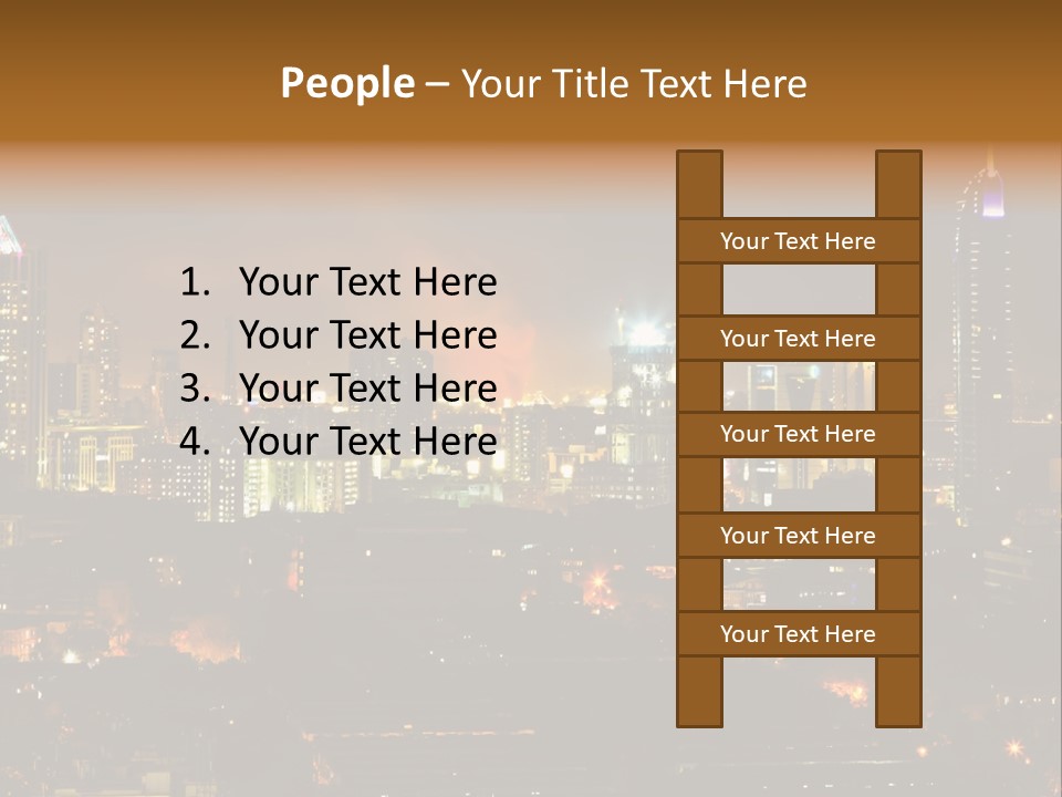 Still Bay Of Bombay Colours PowerPoint Template