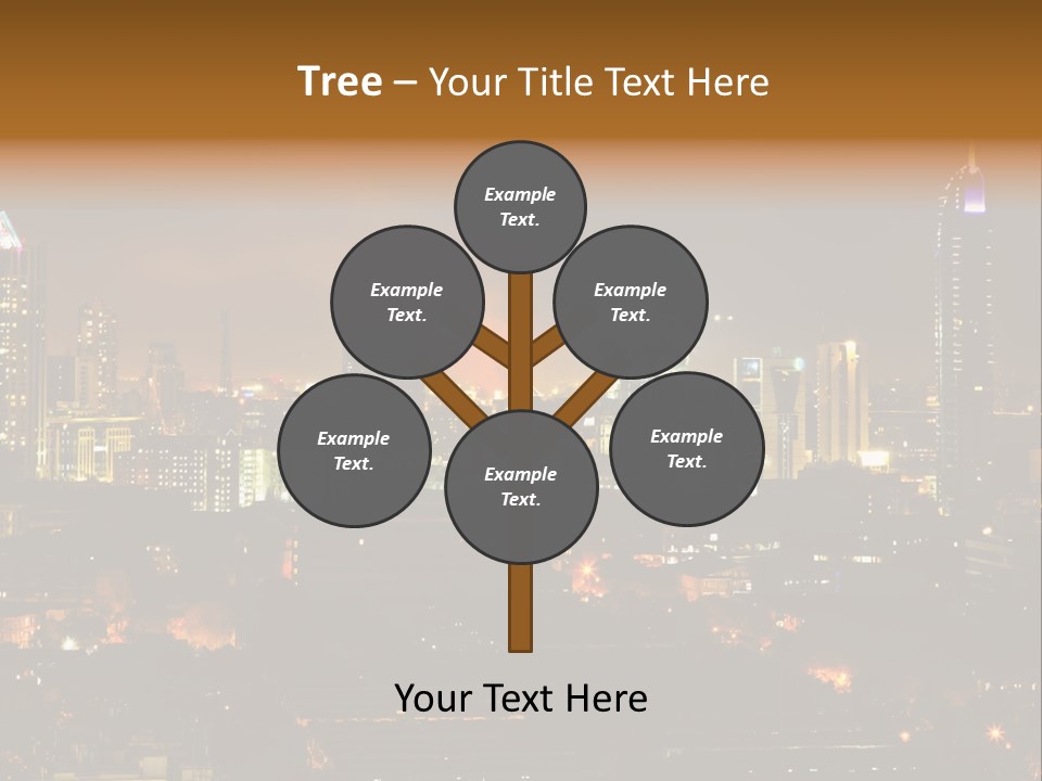 Still Bay Of Bombay Colours PowerPoint Template