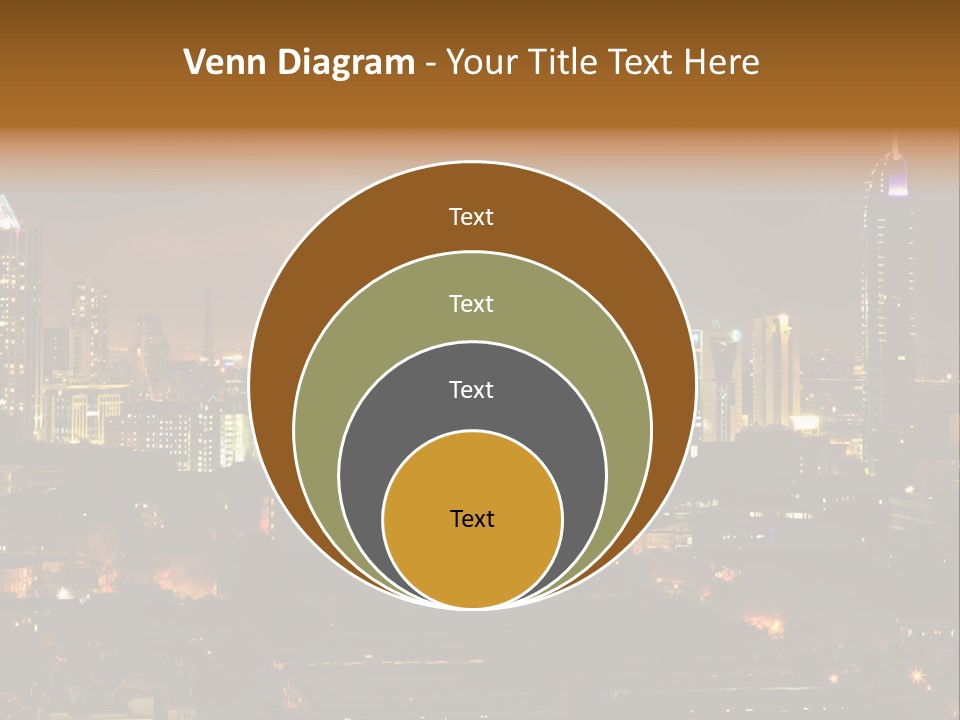 Still Bay Of Bombay Colours PowerPoint Template