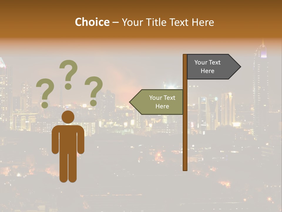 Still Bay Of Bombay Colours PowerPoint Template