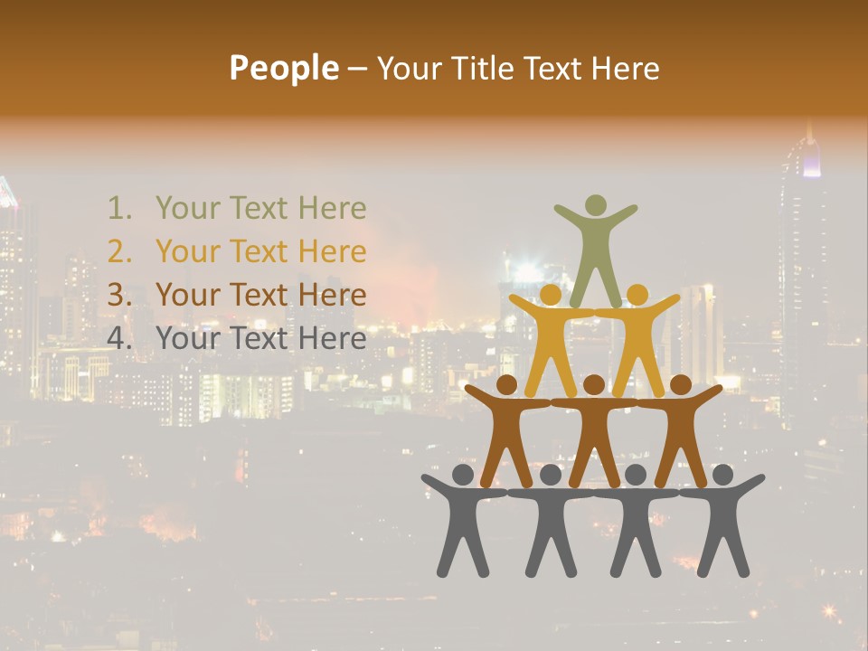 Still Bay Of Bombay Colours PowerPoint Template