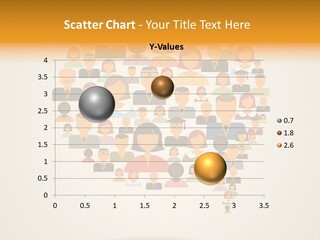 A Large Group Of People Are Shown In A Circle PowerPoint Template