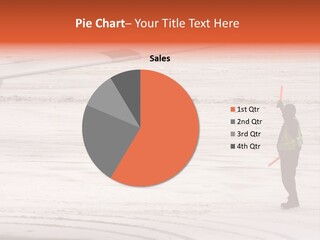 Airplane Air Snow PowerPoint Template