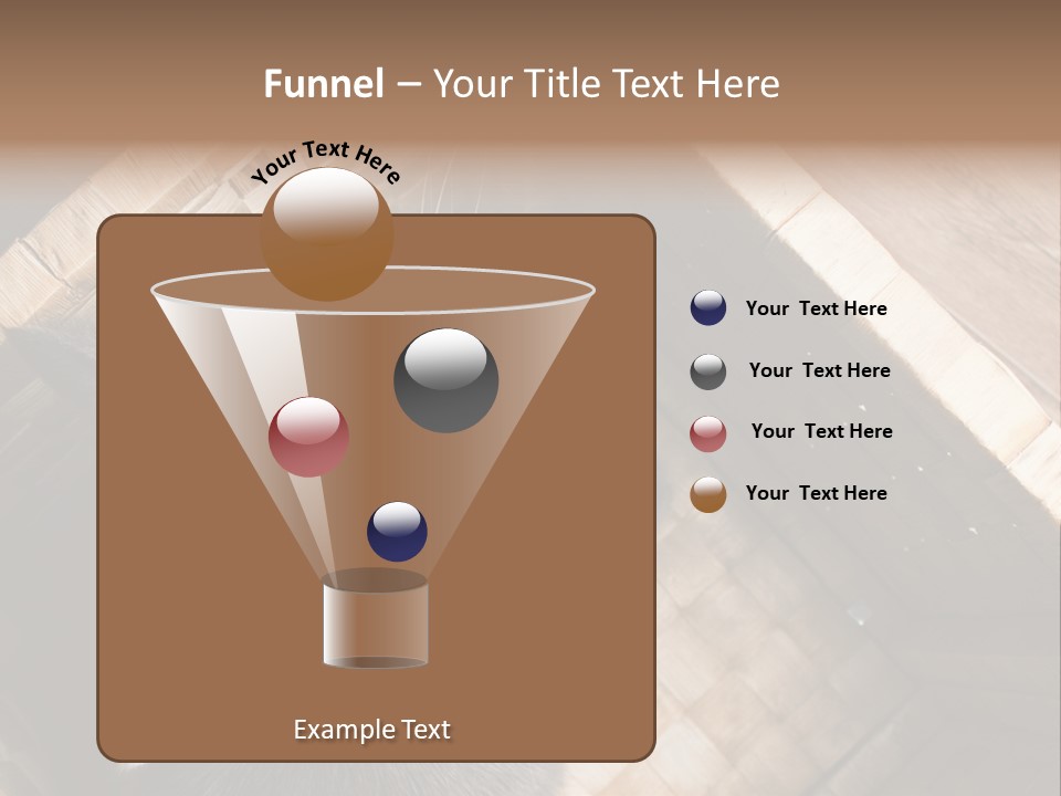 Catnip Ears On The Top Cat With Big Eyes PowerPoint Template