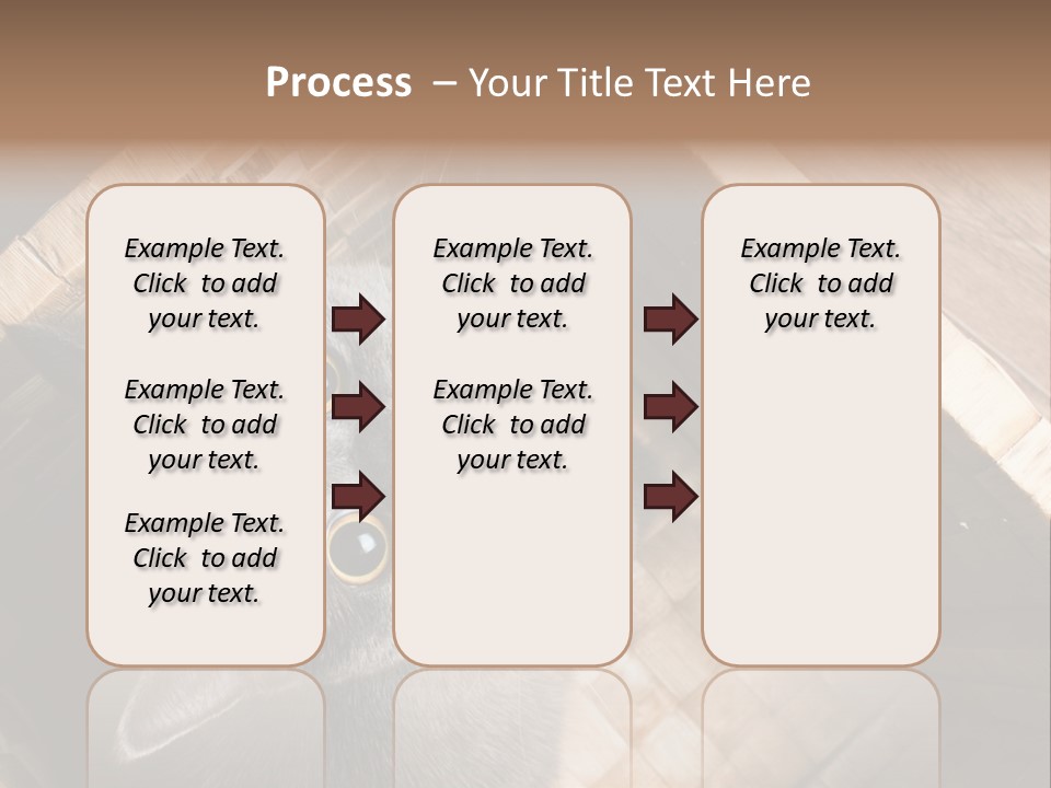 Catnip Ears On The Top Cat With Big Eyes PowerPoint Template