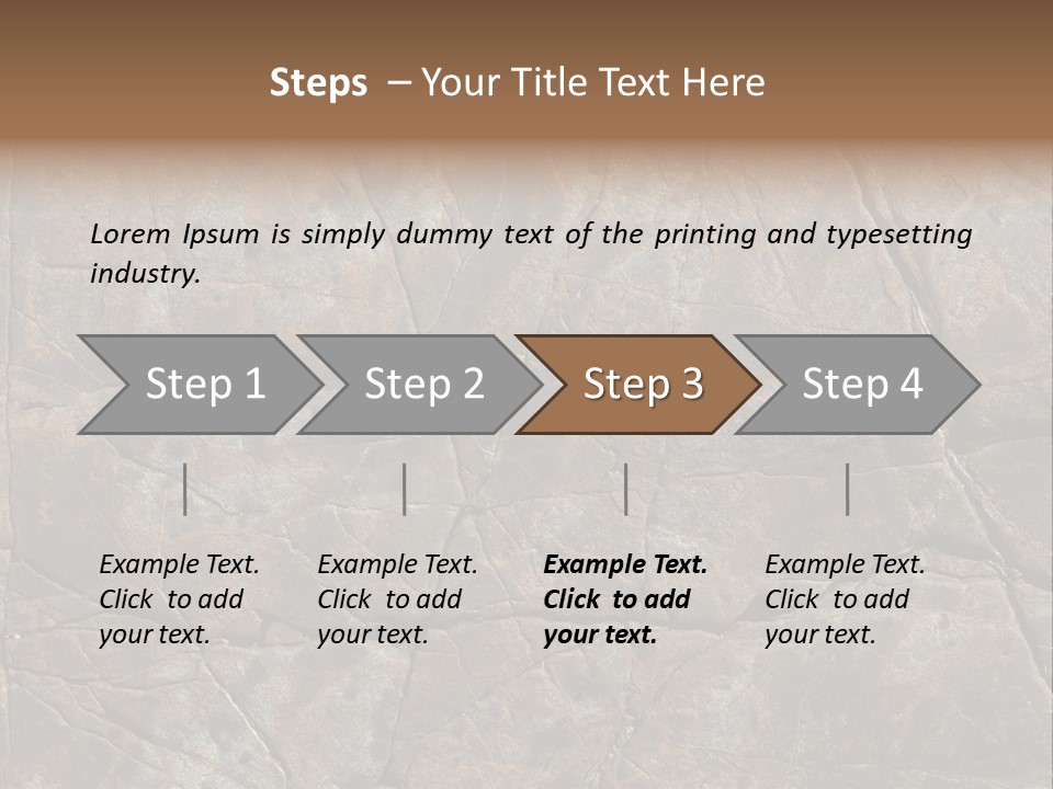 Durable Granite Steadfast PowerPoint Template