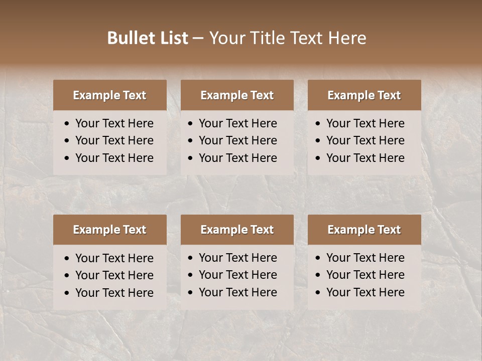 Durable Granite Steadfast PowerPoint Template