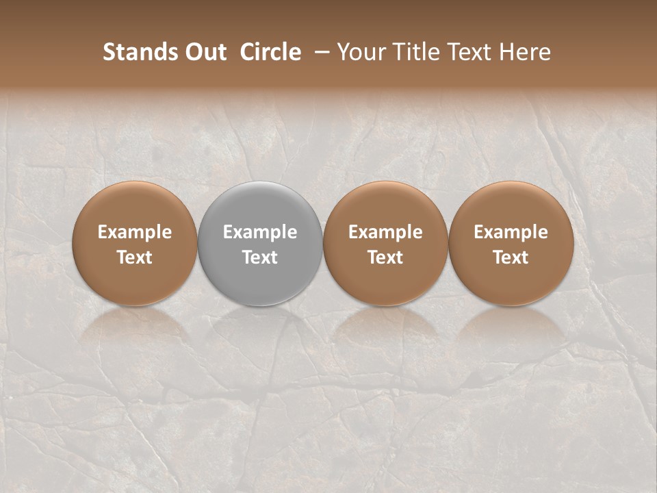 Durable Granite Steadfast PowerPoint Template