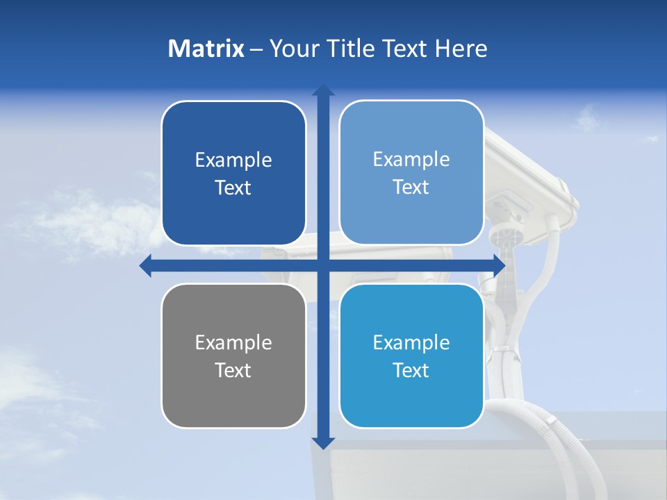 Safety Outdoor Eye PowerPoint Template