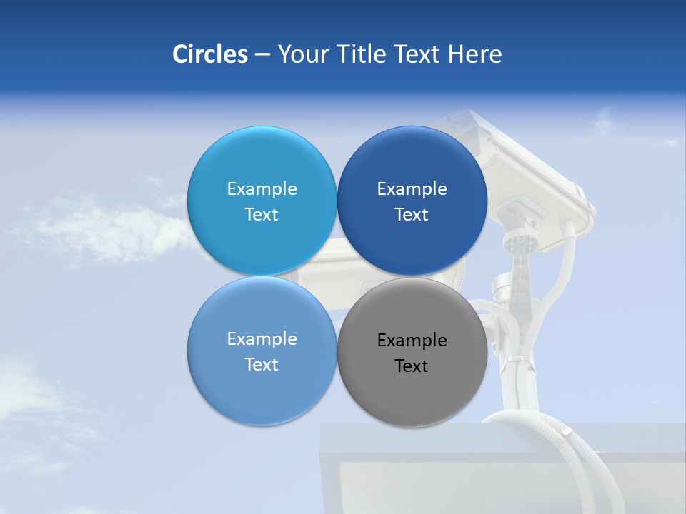 Safety Outdoor Eye PowerPoint Template