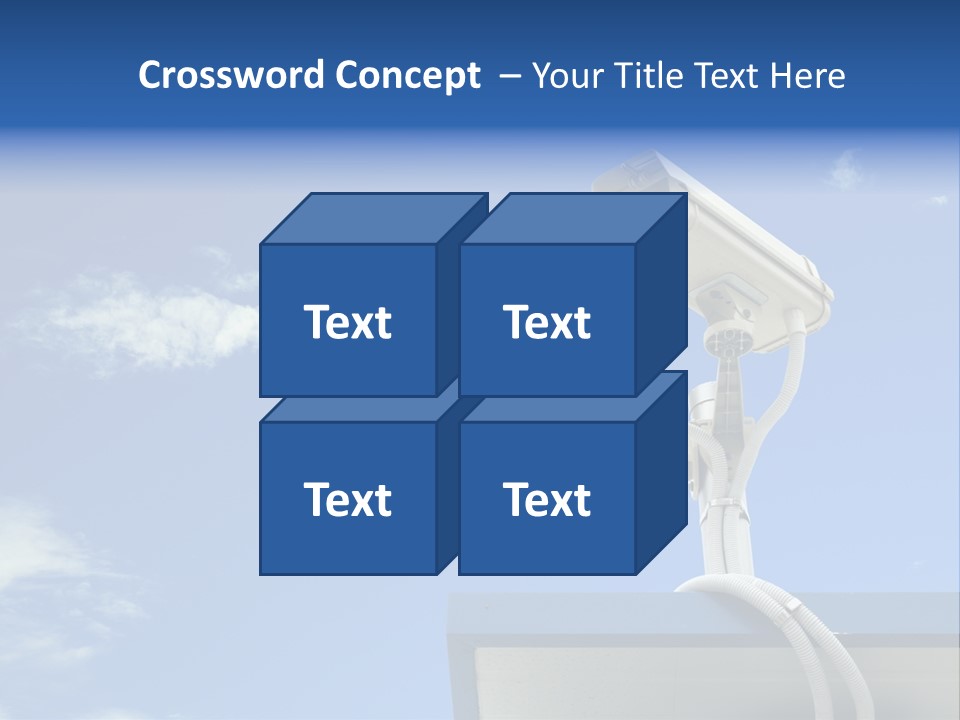 Safety Outdoor Eye PowerPoint Template