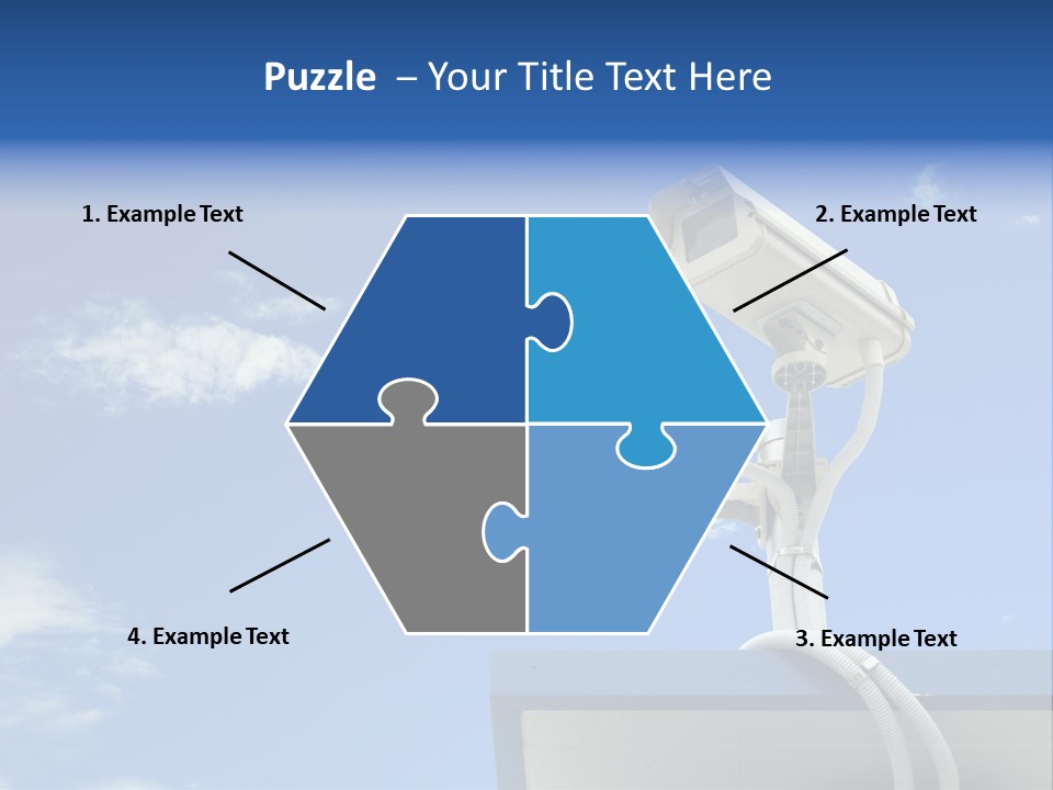 Safety Outdoor Eye PowerPoint Template