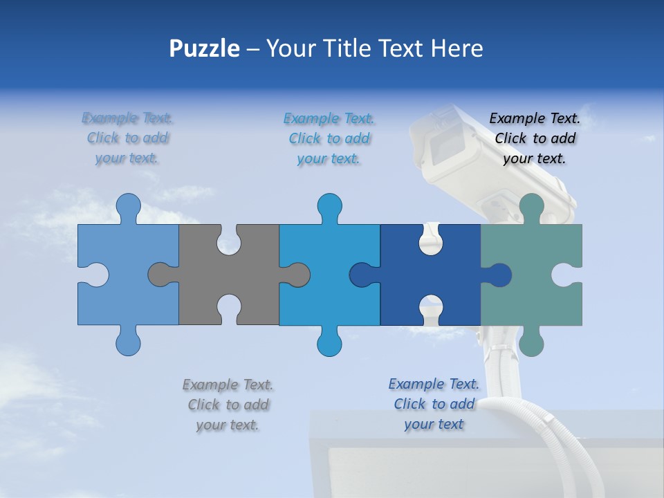 Safety Outdoor Eye PowerPoint Template