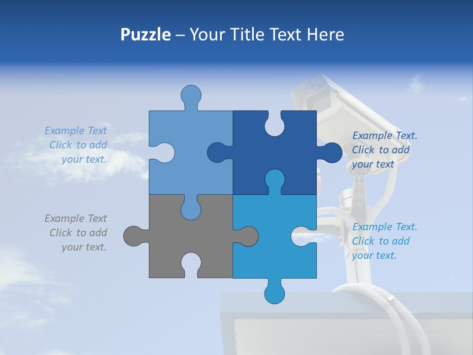 Safety Outdoor Eye PowerPoint Template