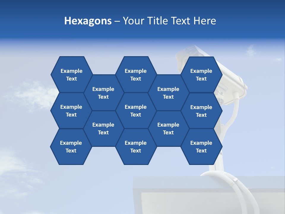 Safety Outdoor Eye PowerPoint Template