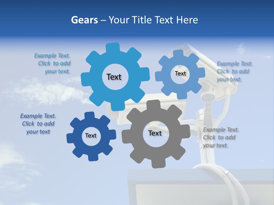 Safety Outdoor Eye PowerPoint Template