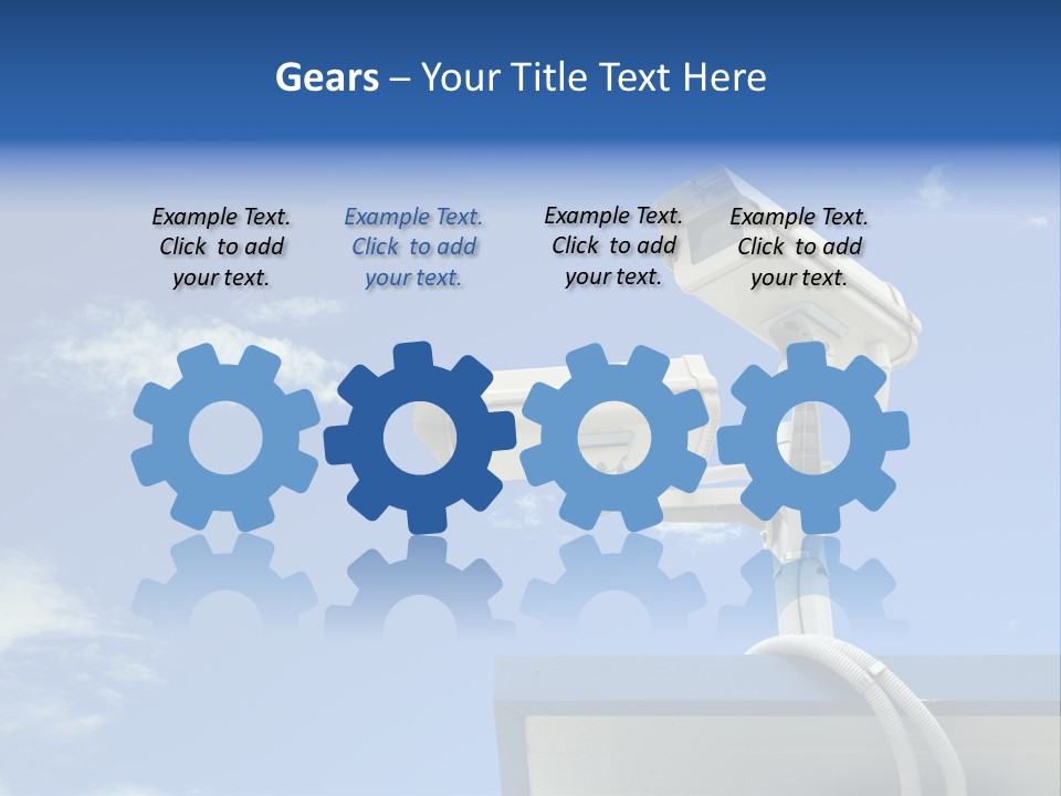 Safety Outdoor Eye PowerPoint Template