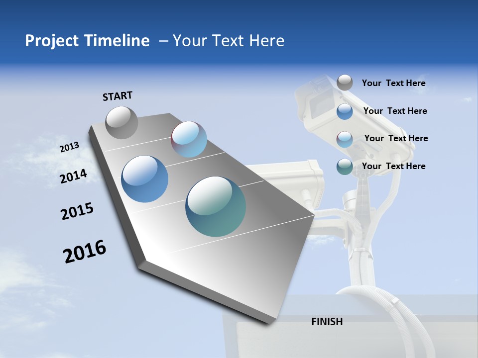 Safety Outdoor Eye PowerPoint Template