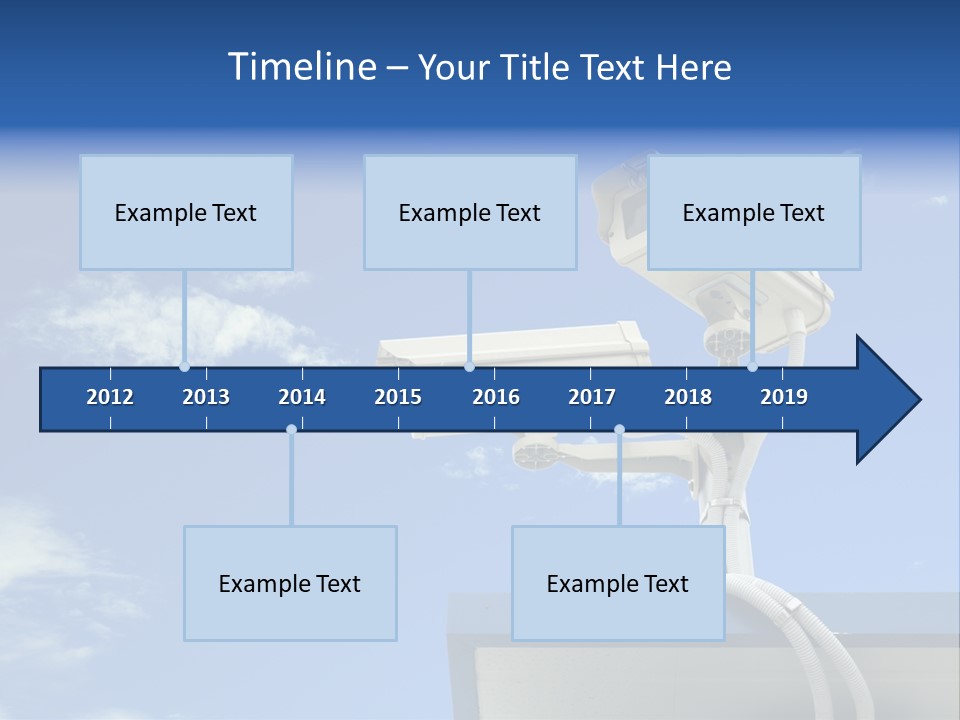 Safety Outdoor Eye PowerPoint Template