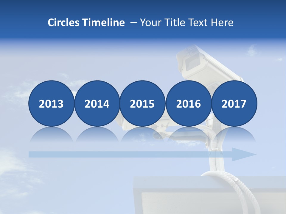 Safety Outdoor Eye PowerPoint Template