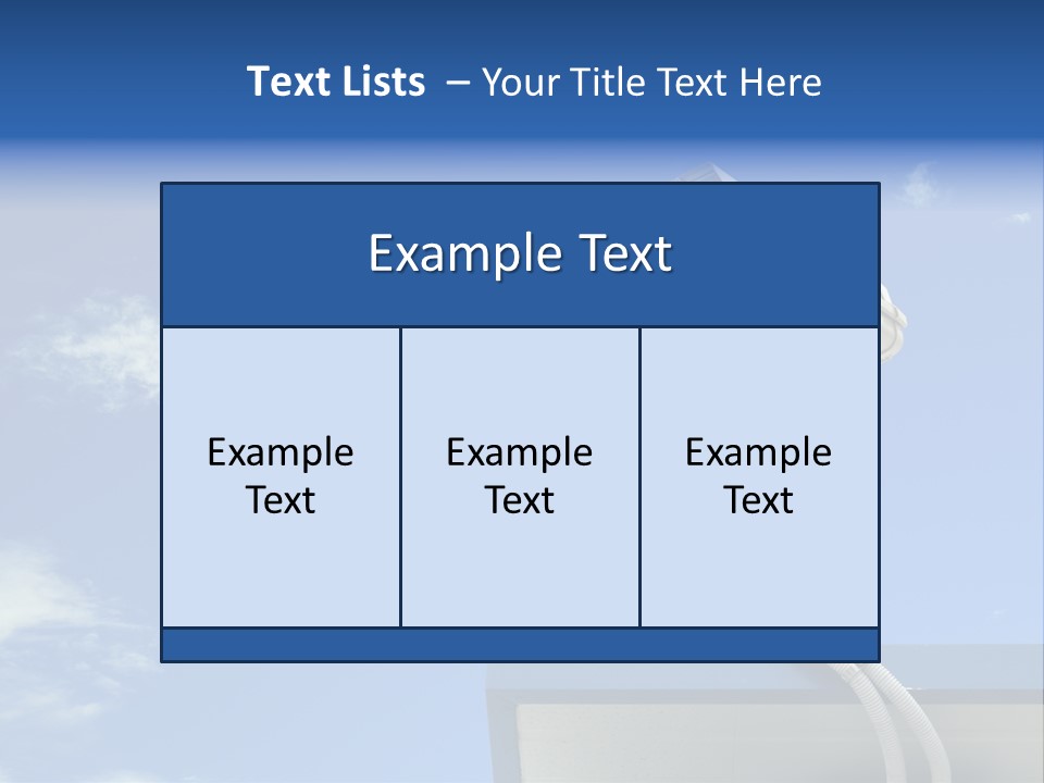 Safety Outdoor Eye PowerPoint Template