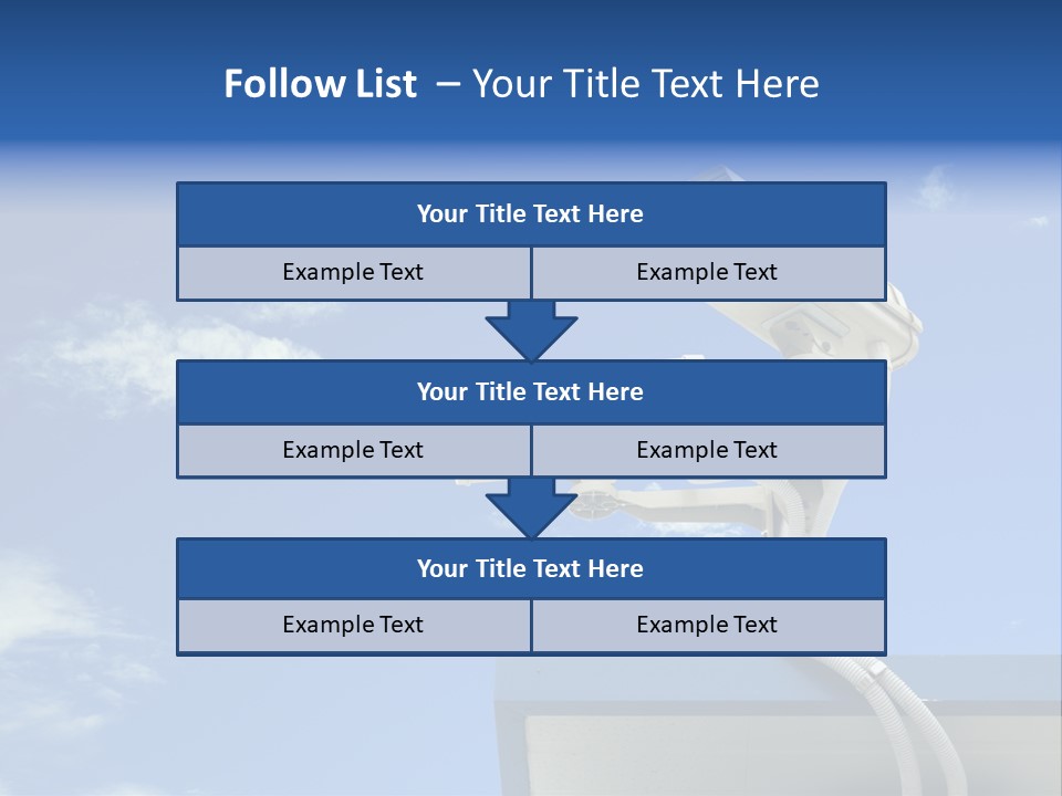 Safety Outdoor Eye PowerPoint Template