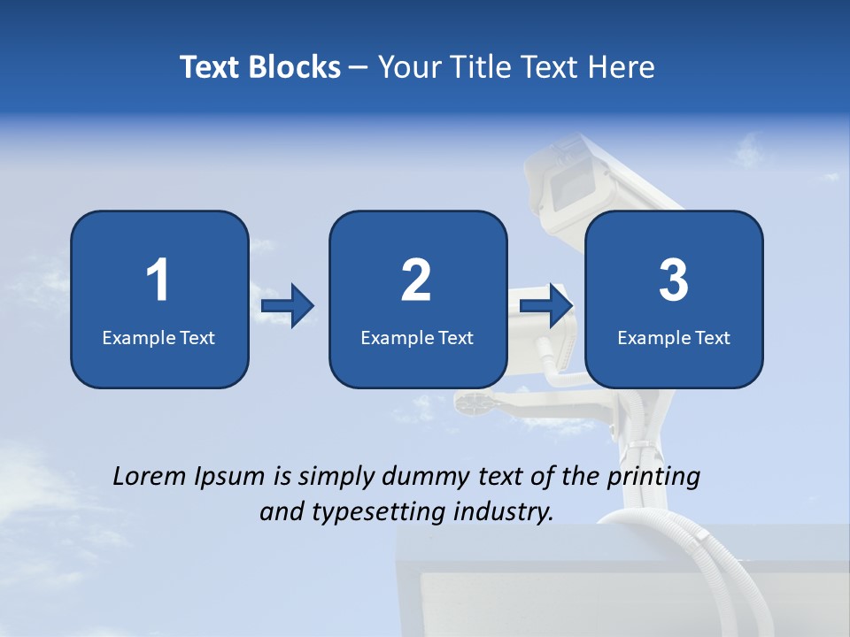 Safety Outdoor Eye PowerPoint Template