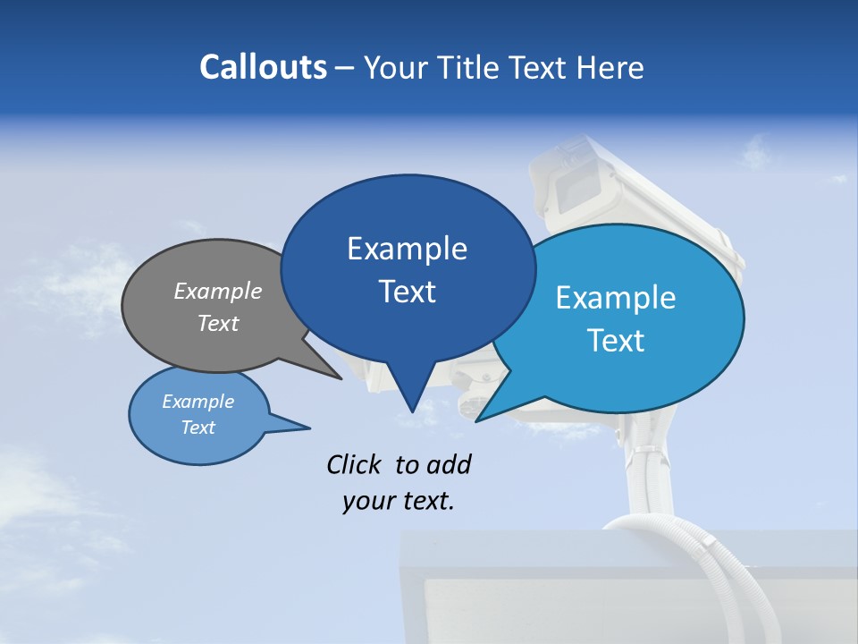 Safety Outdoor Eye PowerPoint Template