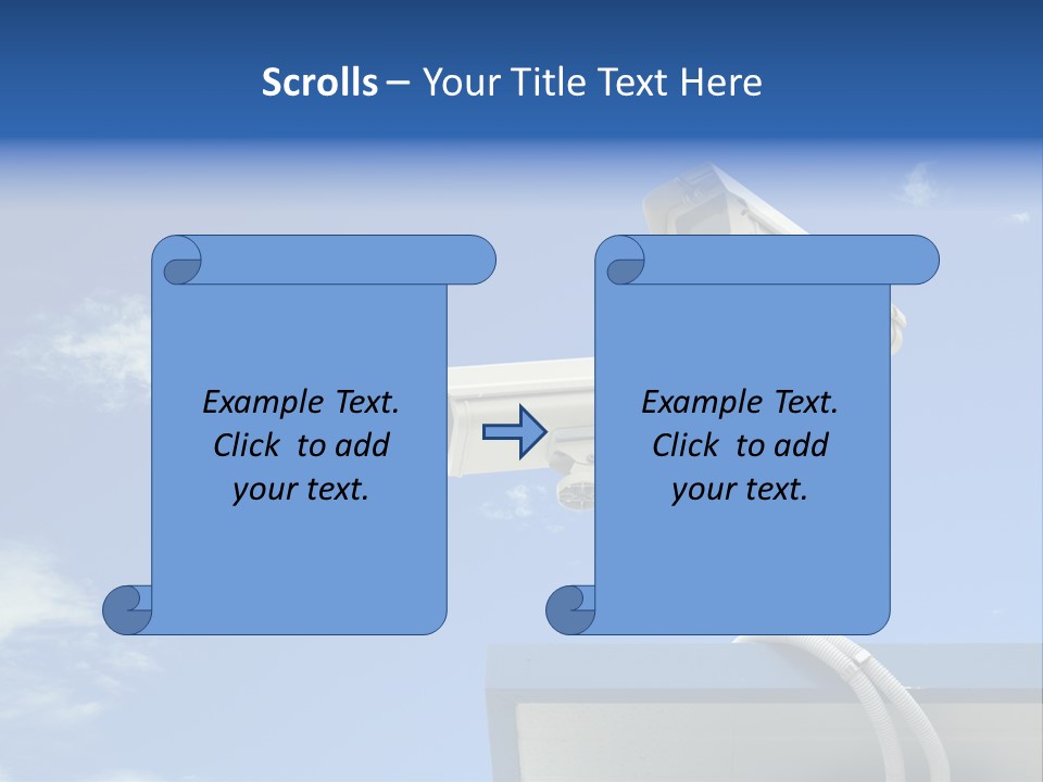 Safety Outdoor Eye PowerPoint Template
