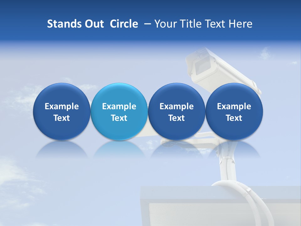 Safety Outdoor Eye PowerPoint Template