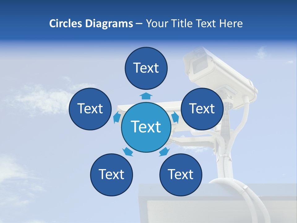 Safety Outdoor Eye PowerPoint Template