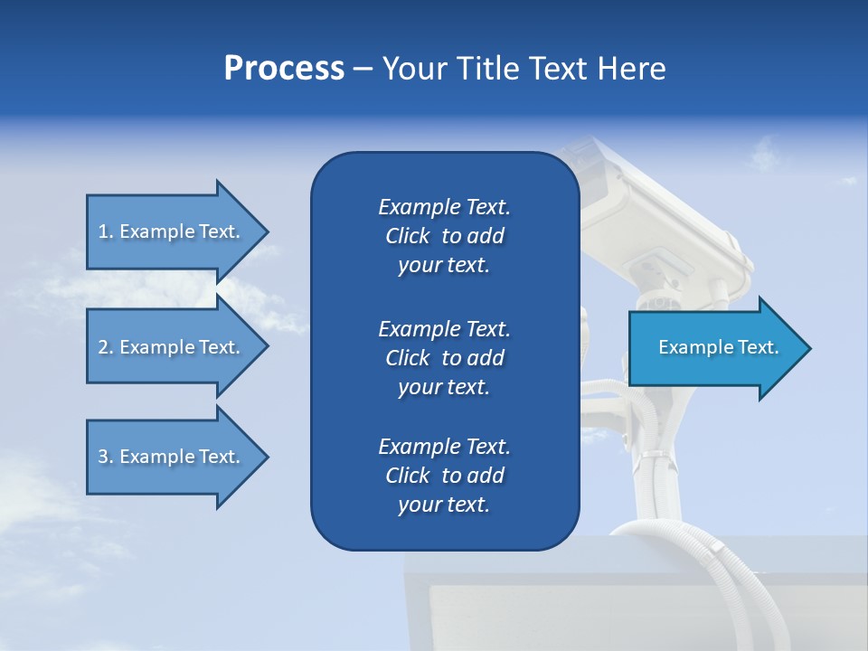 Safety Outdoor Eye PowerPoint Template