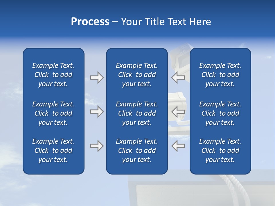 Safety Outdoor Eye PowerPoint Template