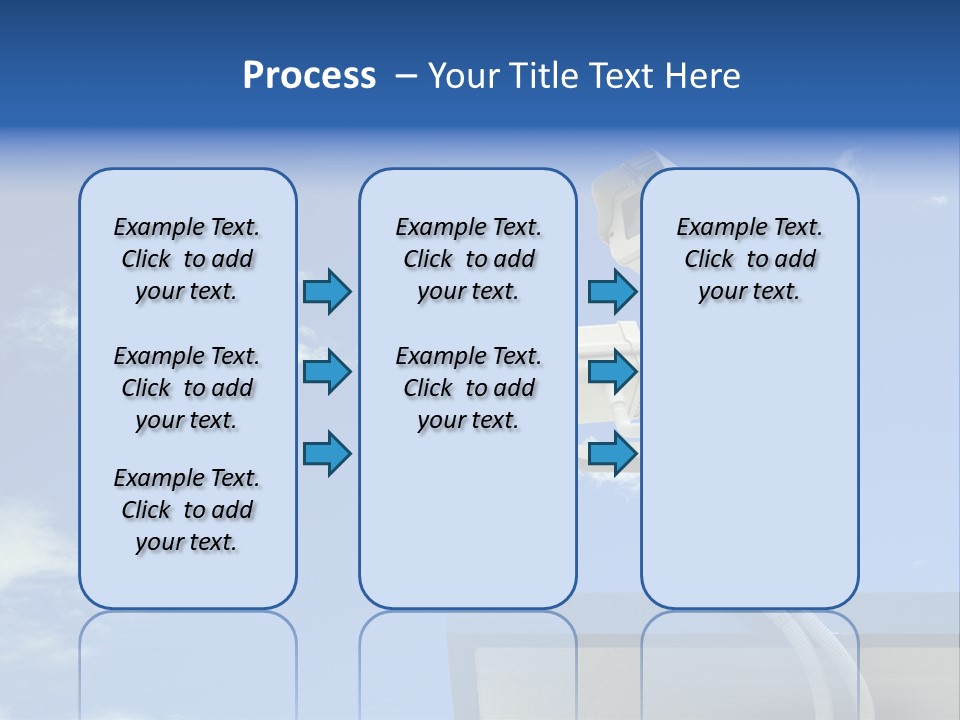 Safety Outdoor Eye PowerPoint Template