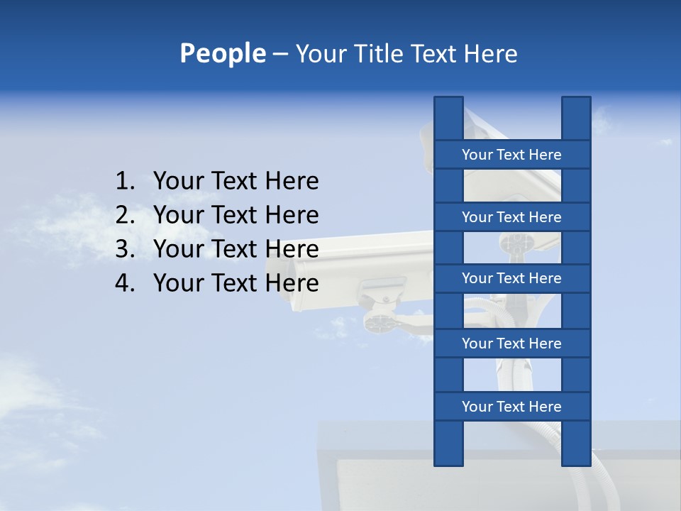 Safety Outdoor Eye PowerPoint Template