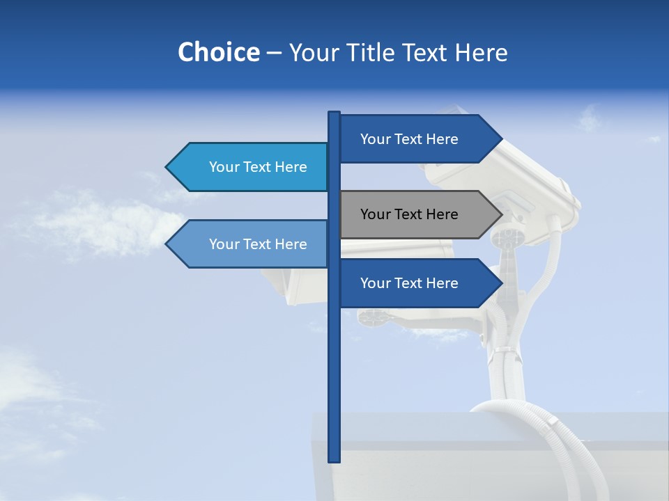 Safety Outdoor Eye PowerPoint Template
