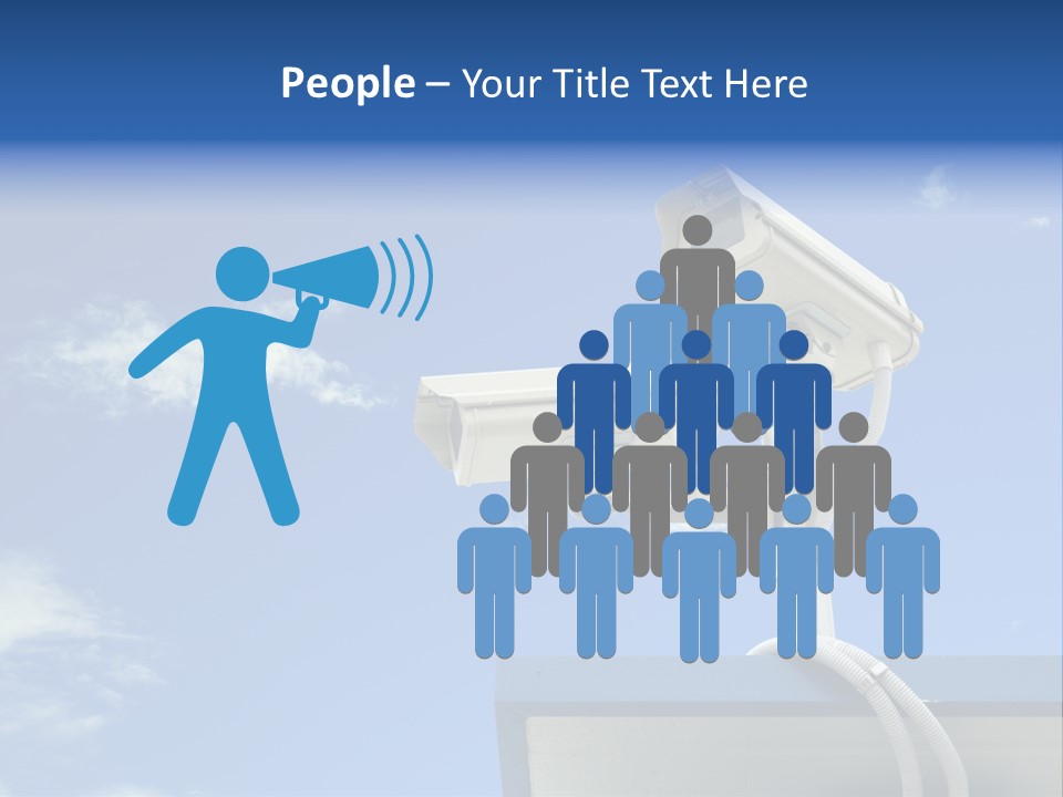 Safety Outdoor Eye PowerPoint Template