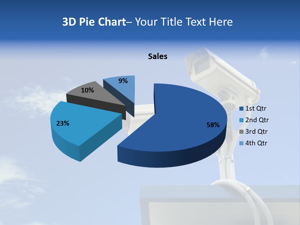 Safety Outdoor Eye PowerPoint Template