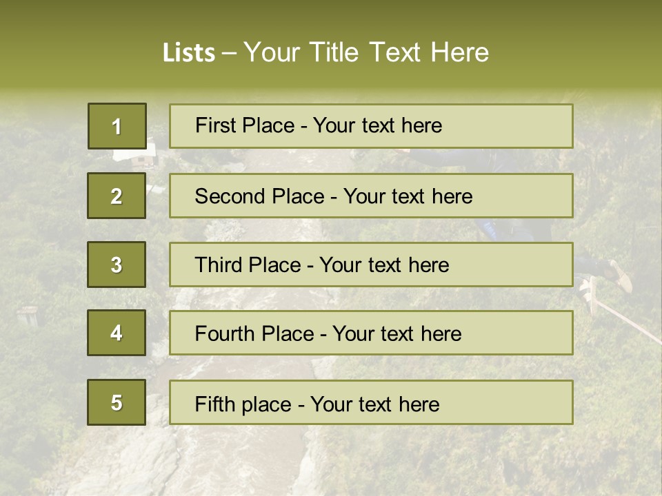 Rock Risk Safety PowerPoint Template