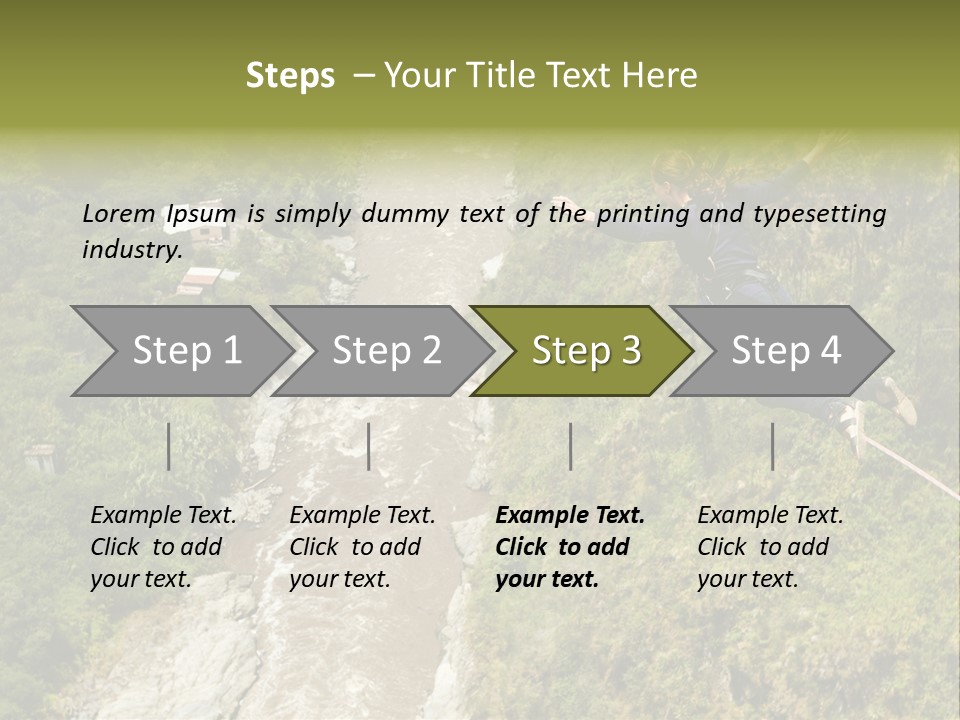 Rock Risk Safety PowerPoint Template