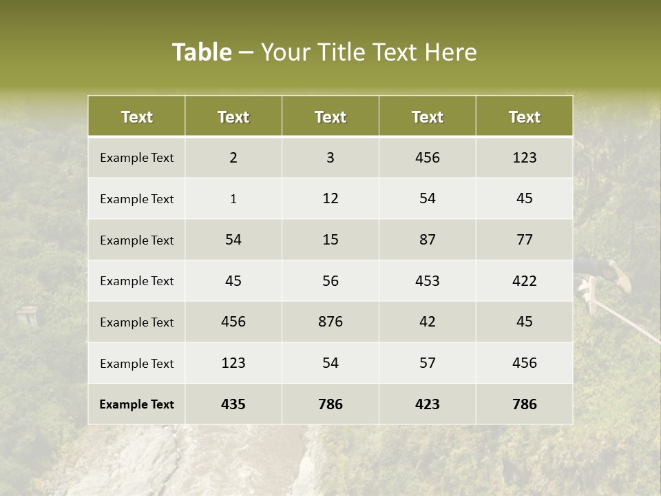 Rock Risk Safety PowerPoint Template