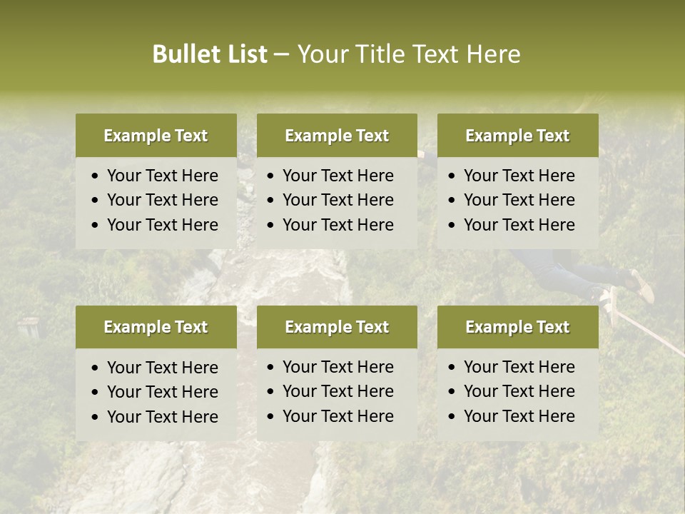 Rock Risk Safety PowerPoint Template