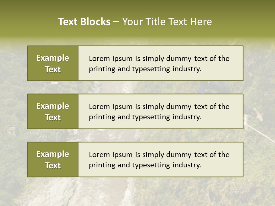 Rock Risk Safety PowerPoint Template