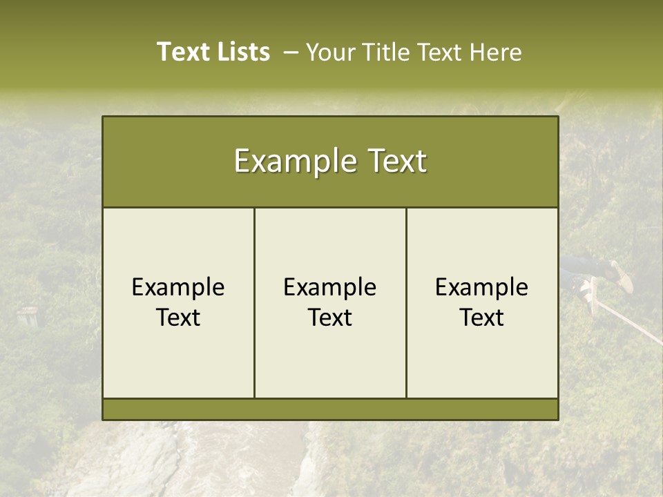 Rock Risk Safety PowerPoint Template