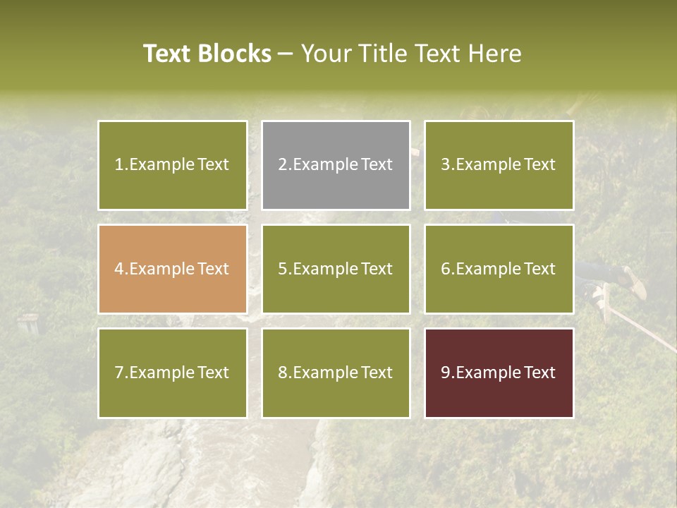 Rock Risk Safety PowerPoint Template
