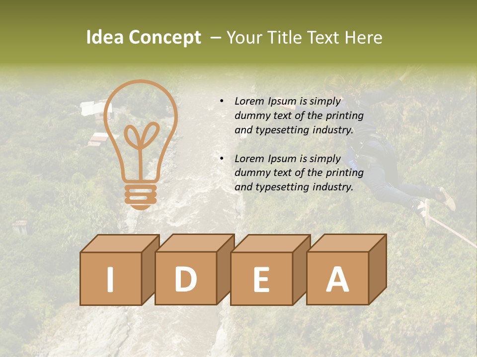 Rock Risk Safety PowerPoint Template