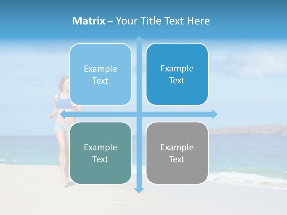 Portrait Training Summer PowerPoint Template